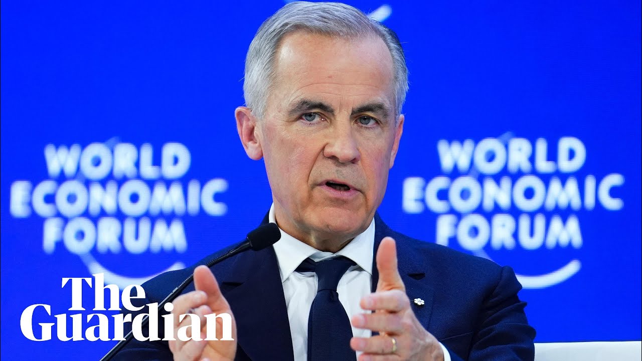 Canada's PM Mark Carney says old world order 'is not coming back'