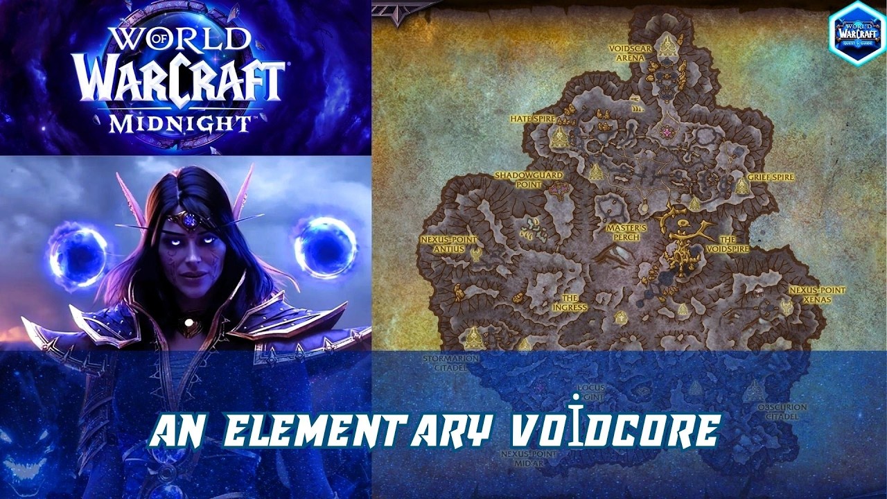 An Elementary Voidcore | Collect Elementary Voidcore Shards from Midnight Season 1 Bountiful Delves