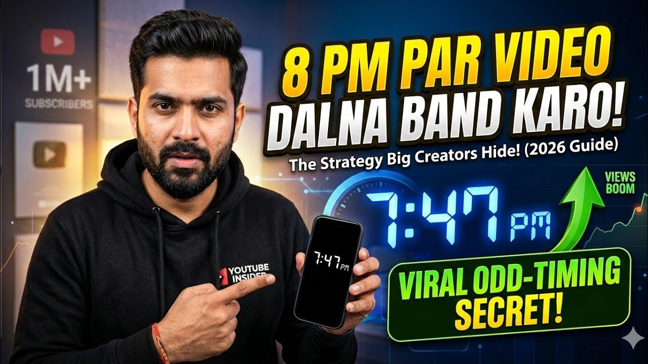 YouTube Algorithm Secret: The Odd-Timing Formula!