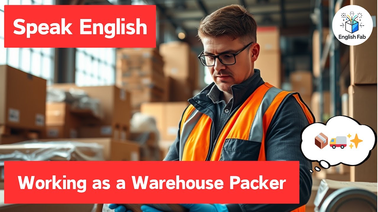 📦【Working as a Warehouse Packer】Essential English for Packing Jobs 💬🚚