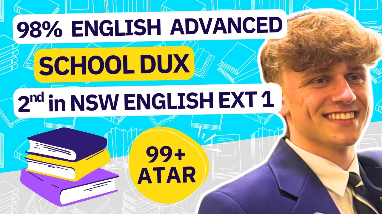 He Topped the State in English with this One Essay Structure...(2nd in NSW)