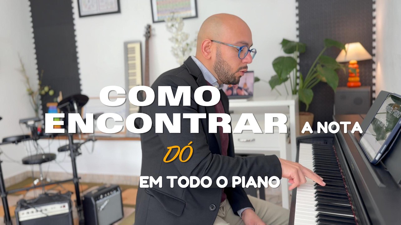 Como Encontrar a Nota DÓ no Piano (Começando pelo DÓ Central)