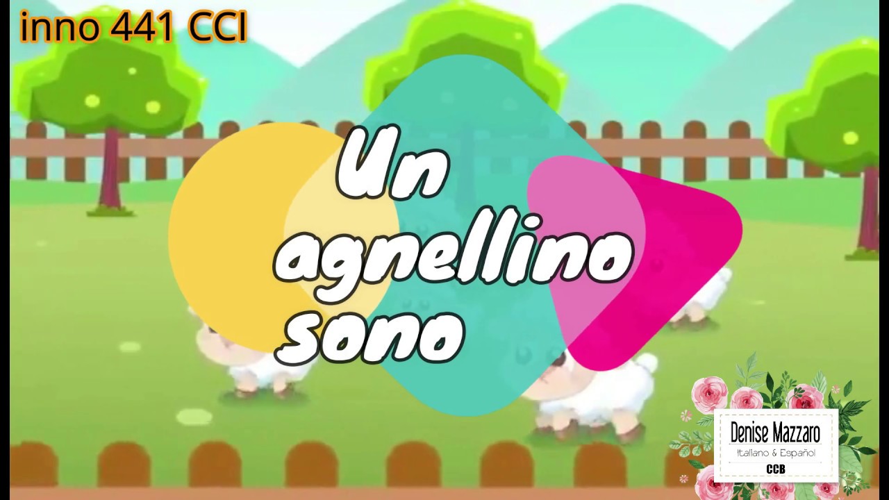 441 Un agnellino sono - CCB em Italiano com legenda
