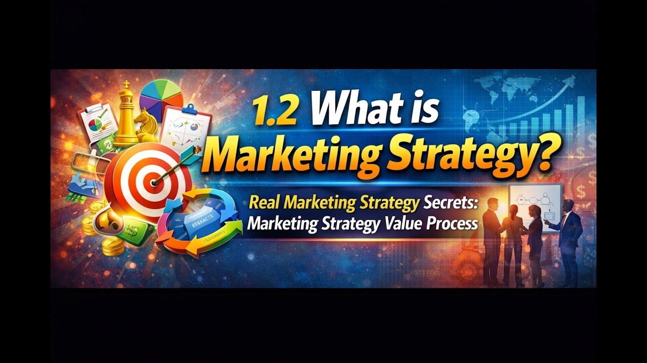 1.2 What is Marketing Strategy | Real Marketing Strategy Secrets | Marketing Strategy Value Process