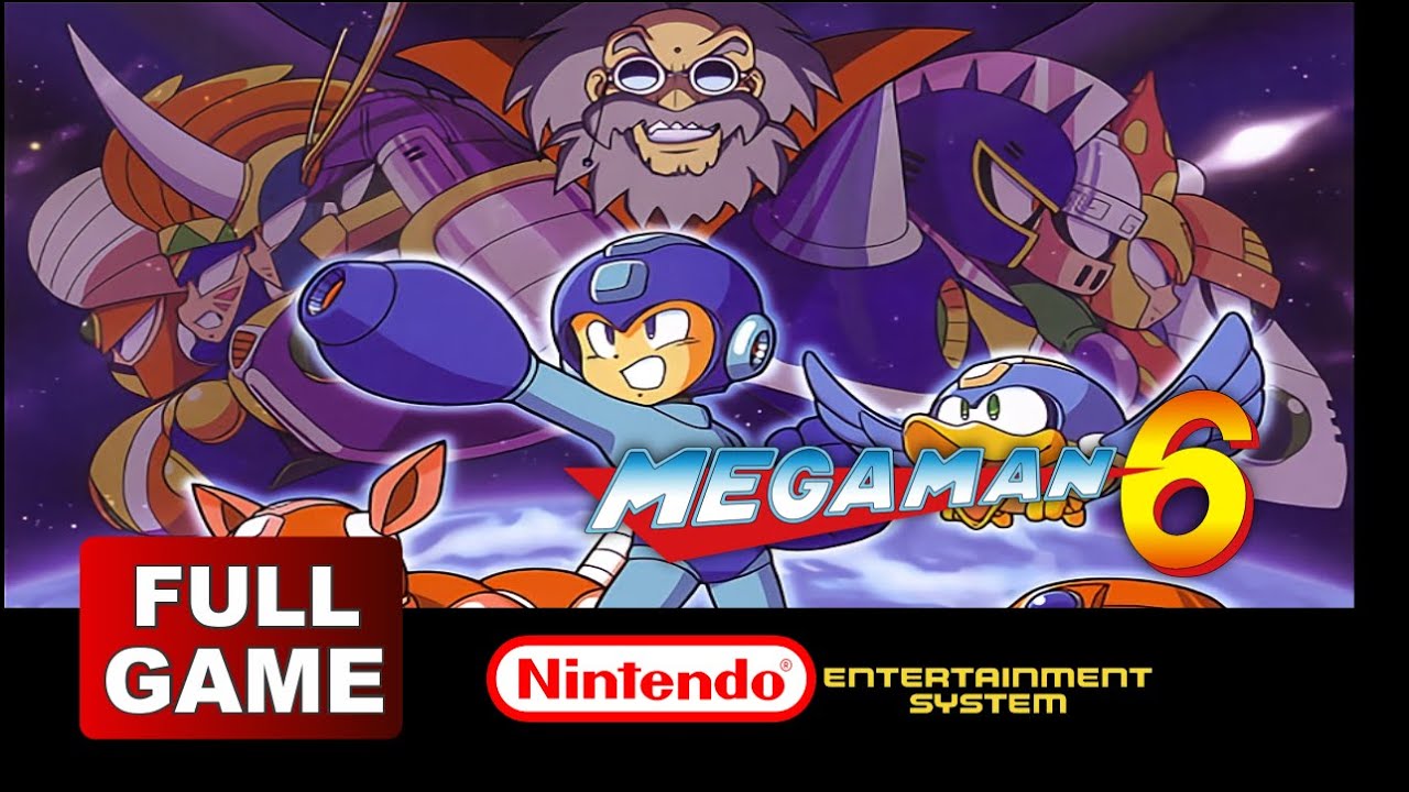 Mega Man 6 (NES) – Longplay Full Game