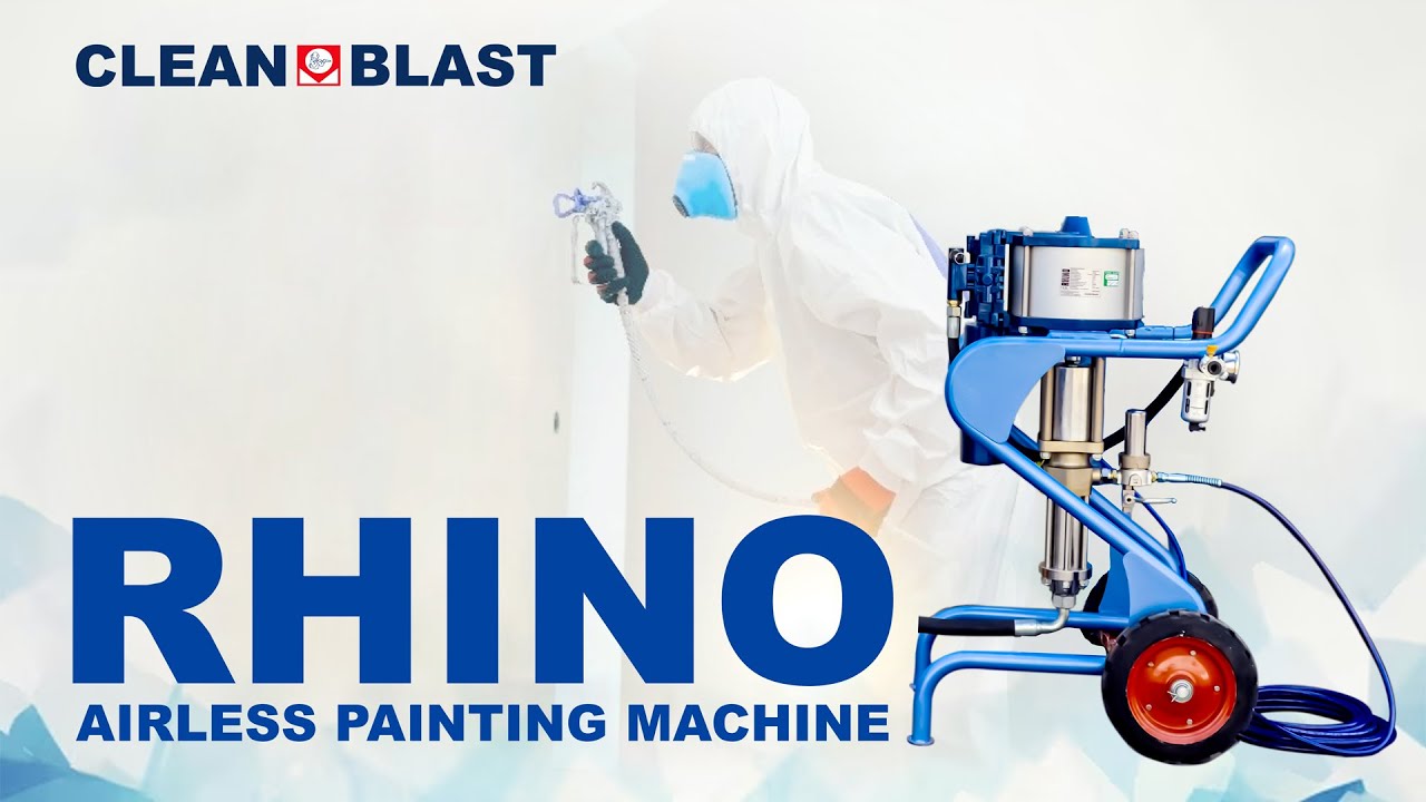 Heavy Duty Airless Spray Painting Equipment Stainless Steel Pump &  trolley