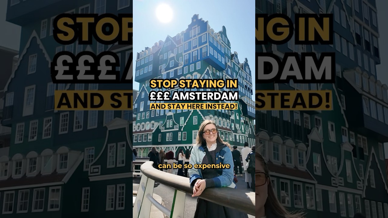 3 CHEAPER places to stay when visiting Amsterdam 🇳🇱