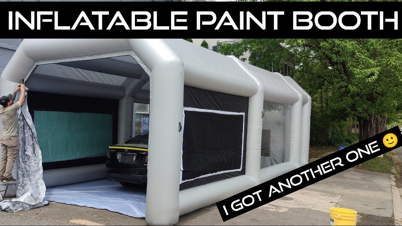 INFLATABLE PAINT BOOTH