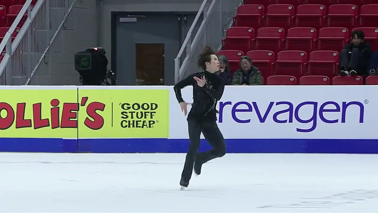 Kazuki TOMONO | Practice Cam: Men | Day 3 | 2025 Saatva Skate America