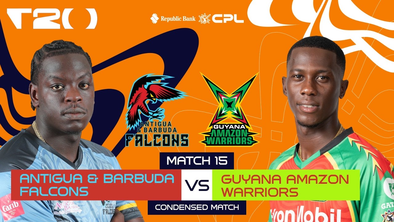 Condensed Match | Antigua & Barbuda Falcons vs Guyana Amazon Warriors | CPL 2026