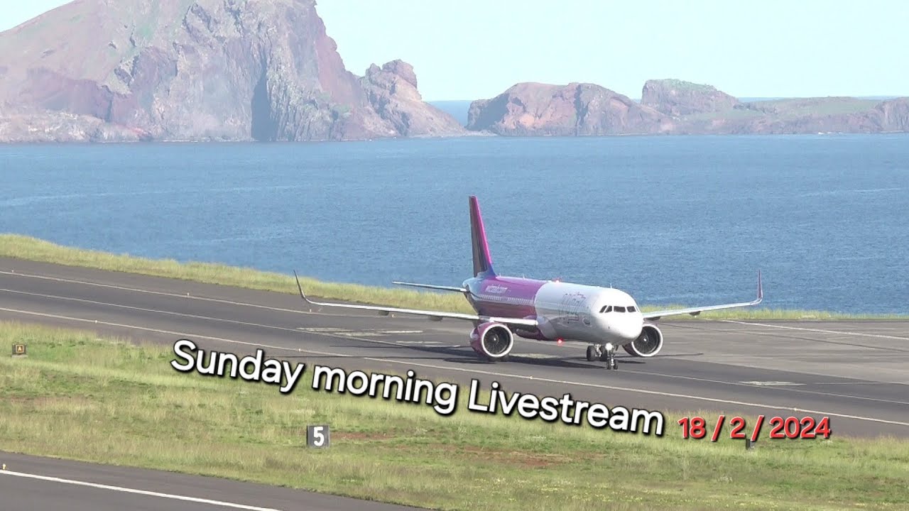 WET & WINDY LIVE MADEIRA AIRPORT