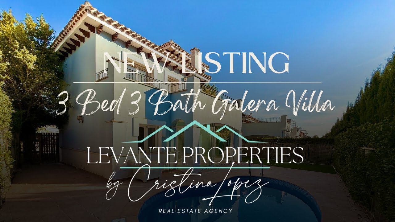 3 Bed 3 Bath Galera Villa - Mar Menor Golf Resort