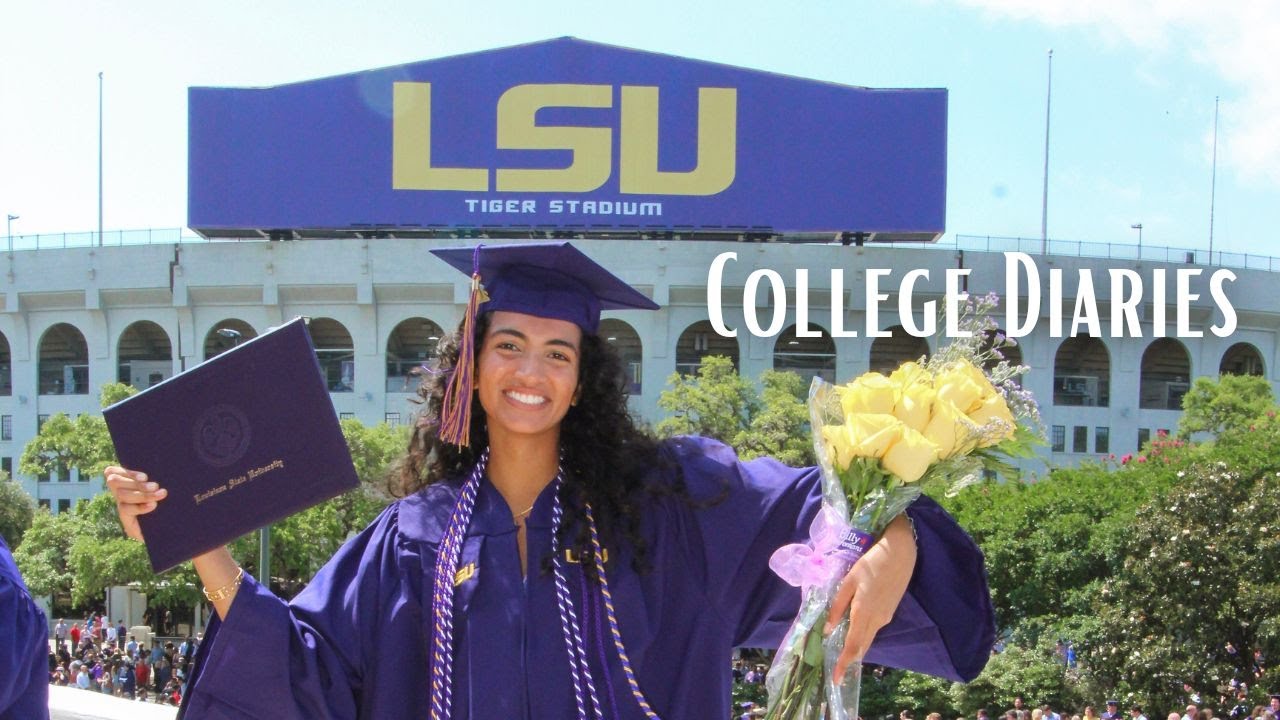 College Graduation from LSU | Final College Diary