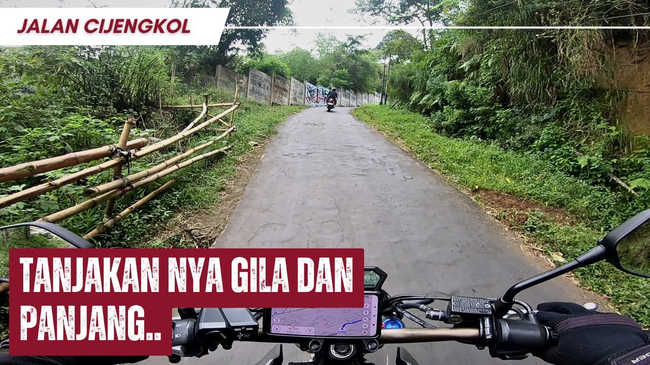Jalan Dari Kota Bandung Menuju Lembang Via Cijengkol Yang Terkenal Nanjak