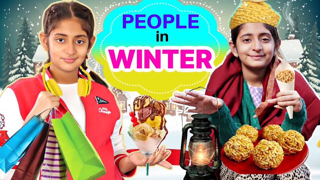 People in Winters | FAMILY - Then vs Now | Sardi Ka Mausam | MyMissAnand