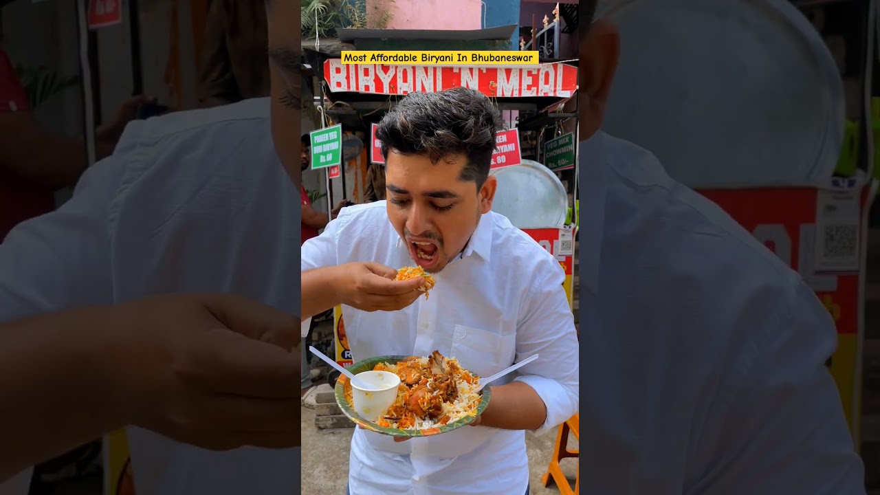 Chicken Biryani at just Rs 80 /- II One of the Best Biryani in Bhubaneswar #bhubaneswar