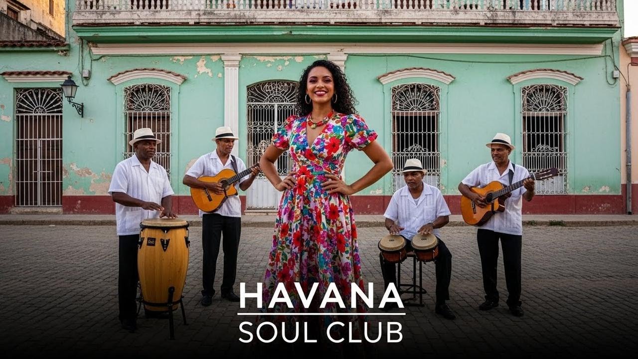 Son Cubano Playlist 🌺 Classic Havana Mood – Cuban Jazz & Soul Café