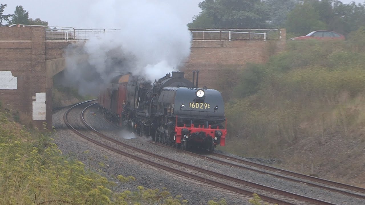 Australian steam locomotive Garratt 6029 - Inaugural Public Run - February 2015
