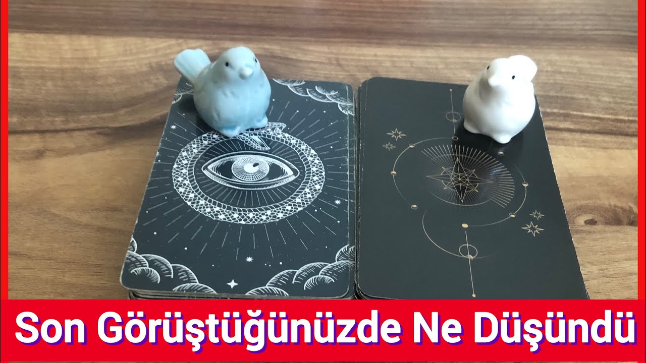 Son Görüştüğünüzde/Konuştuğunuzda Ne Düşündü, Ne Hissetti💫Şu An Hangi Niyetlerde🌟#desteseç #tarot