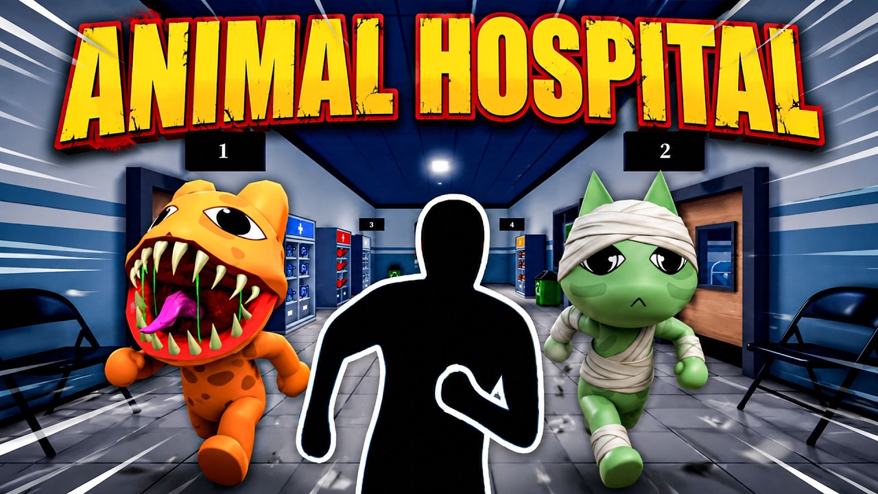 4K Immersive Interactive Warm Up丨Animal Hospital Run丨Easy Daily Routine | New Moves #50