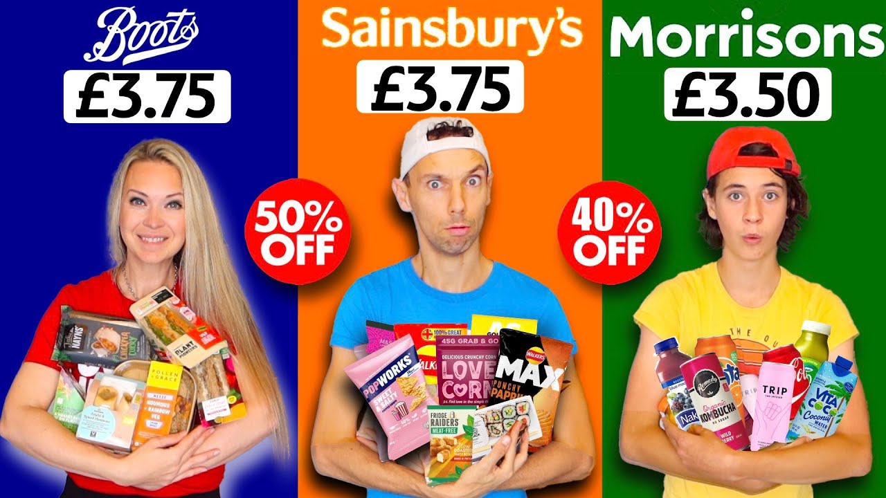 WE BOUGHT & TRIED EVERY LUNCH MEAL DEAL WE COULD FIND!