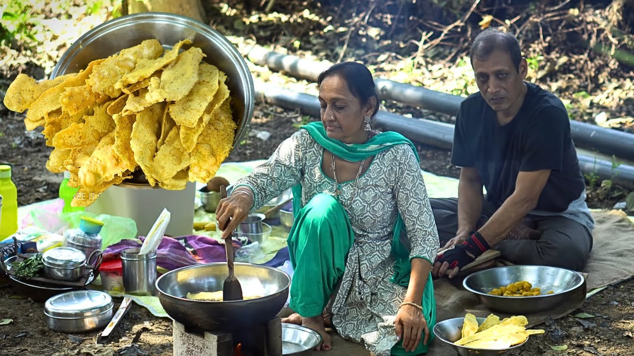 ફાફડા, સંભારો અને ચટણી | FAFDA SAMBHARO AND CHUTNEY |