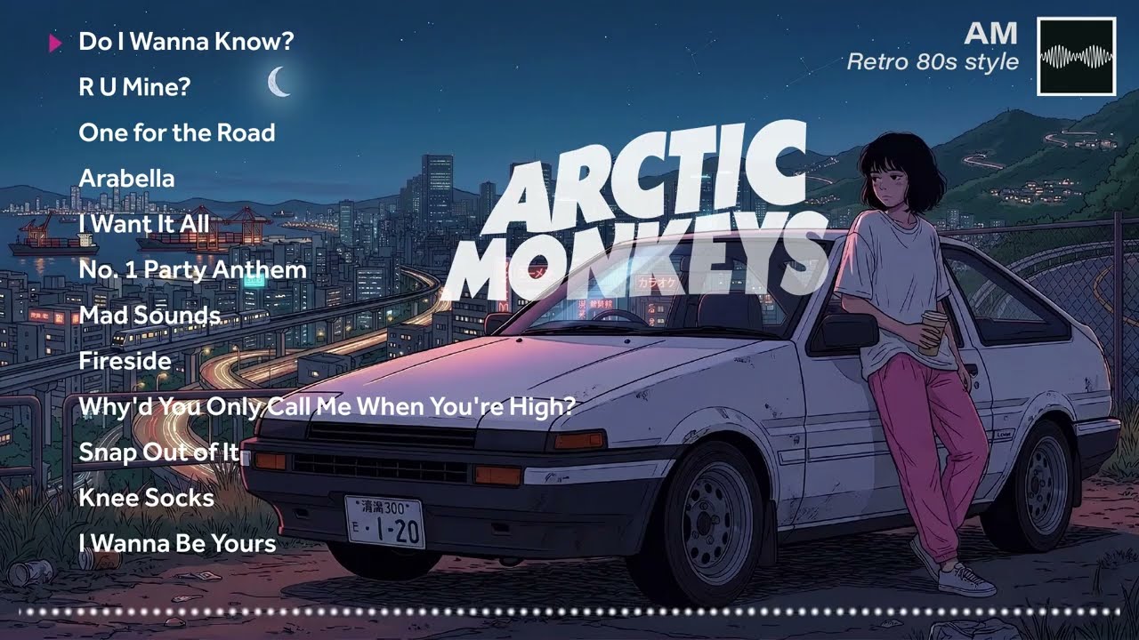 Arctic Monkeys | AM | Japanese City Pop Covers | Retro 80s Style Playlist