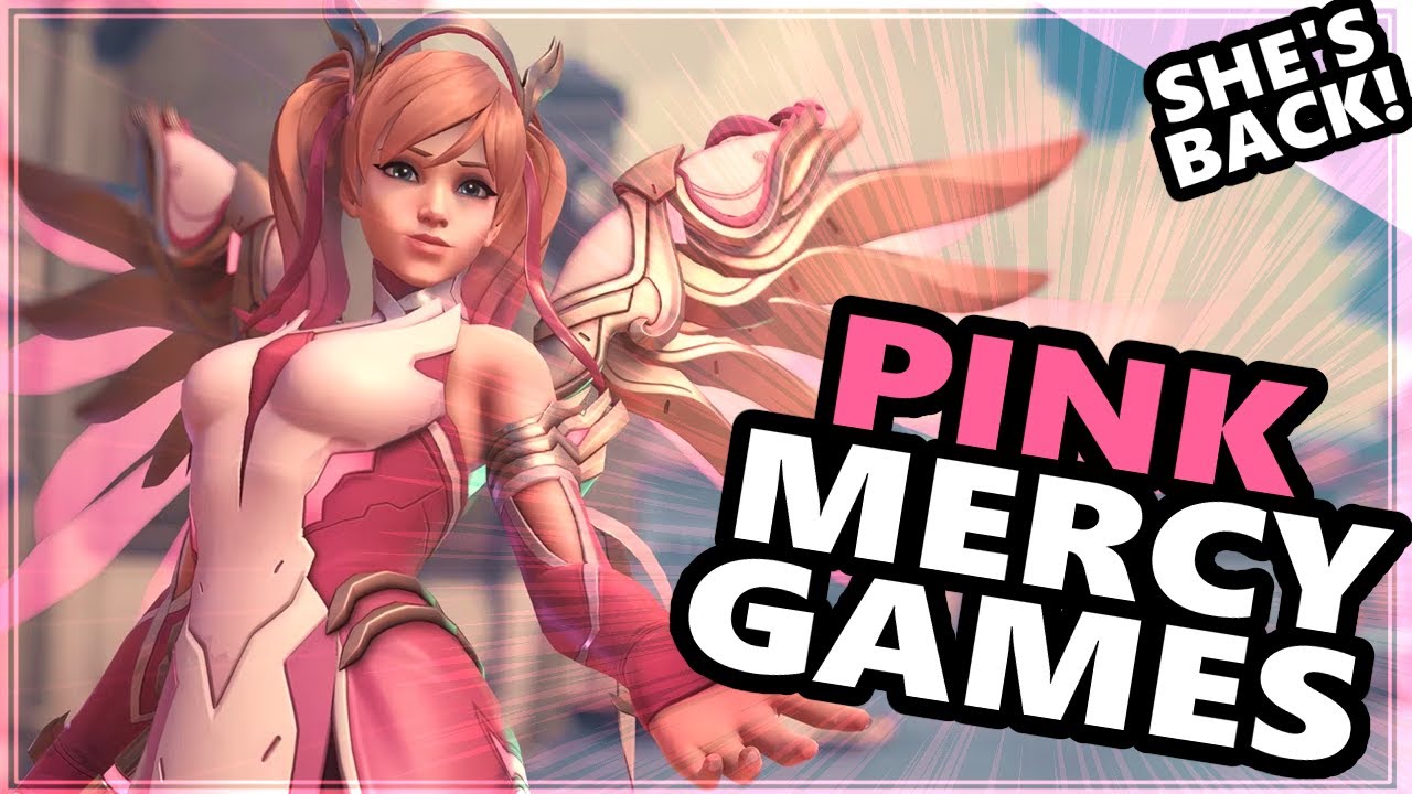 Celebrating in Pink 🩷 Platinum Mercy | Overwatch 2