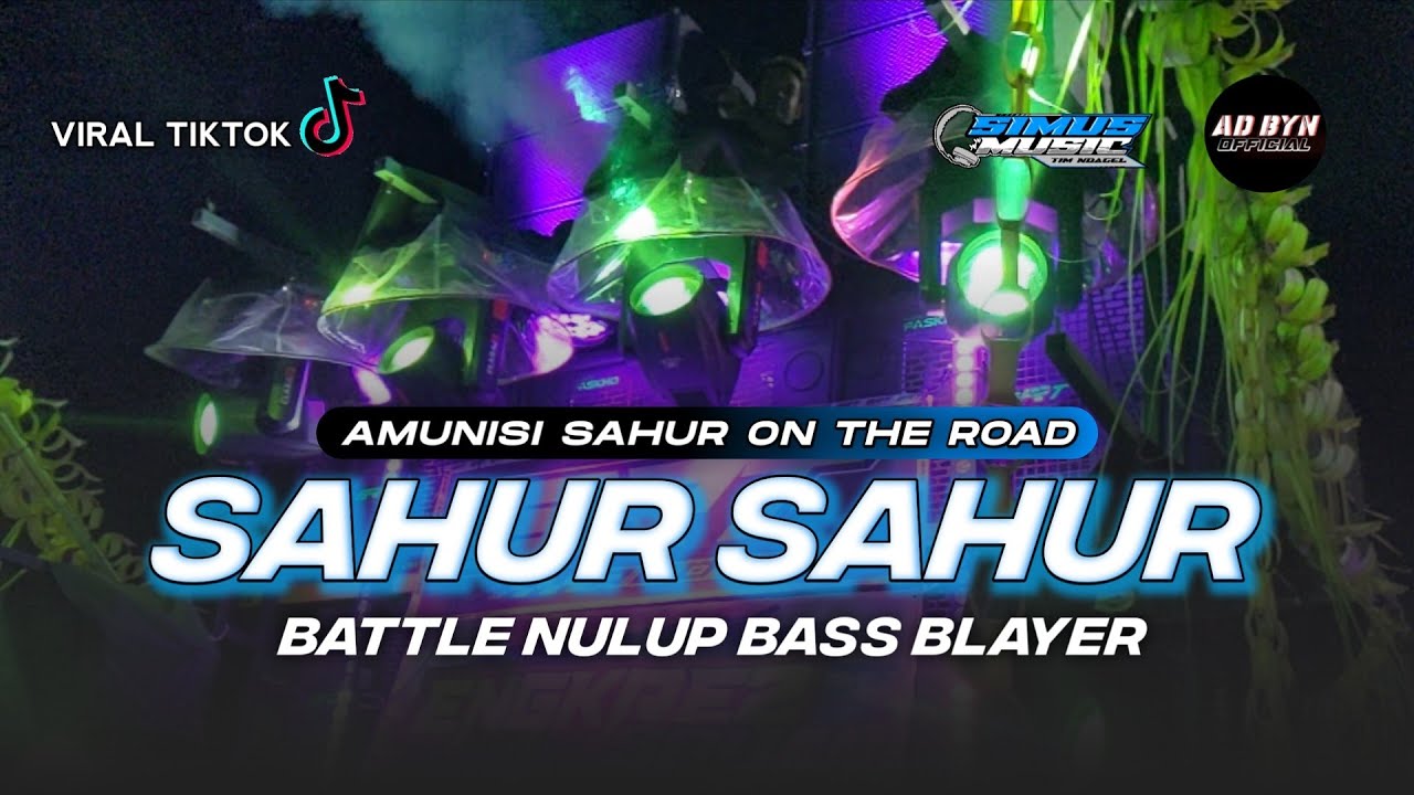 TRAP BATTLE FULL BASS HOREG || DJ SAHUR SAHUR AMUNISI SAHUR ON THE ROAD TERBARU 2025