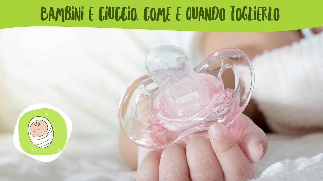 Bambini e ciuccio, come e quando toglierlo