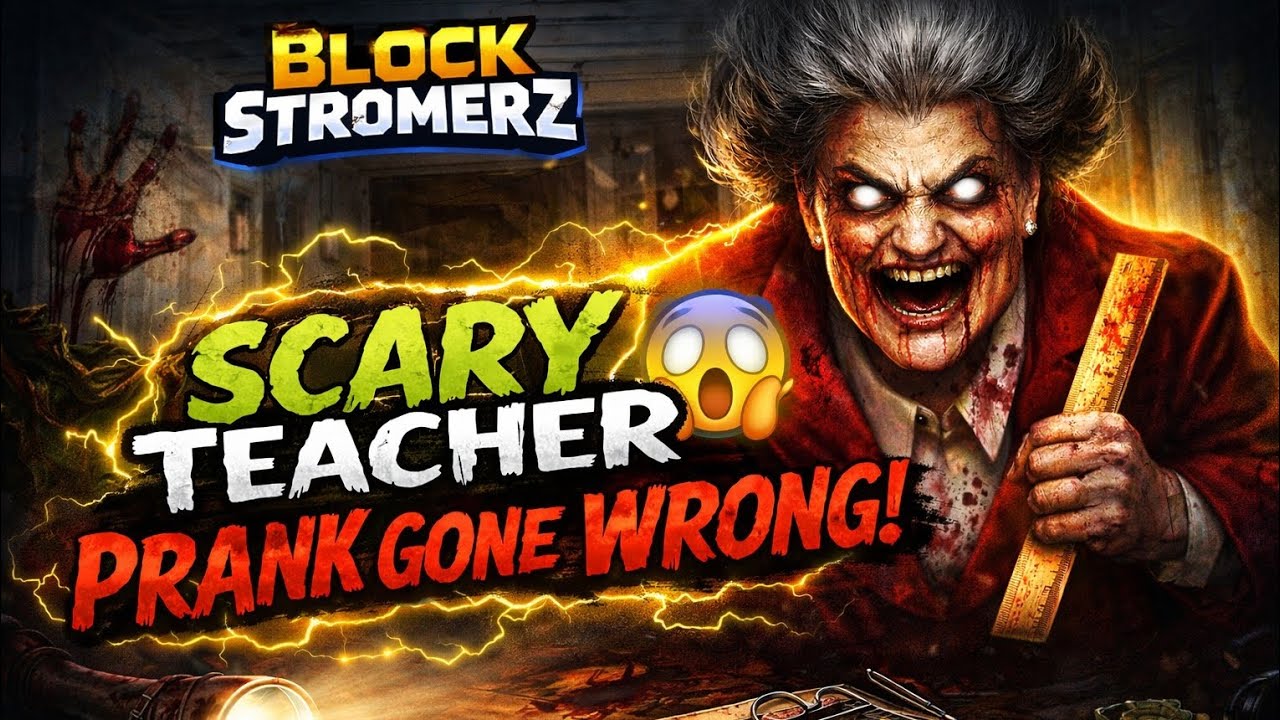 I Tried to Prank Scary Teacher… BIG MISTAKE! 👀🔥 #horror #prank #scaryteacher 