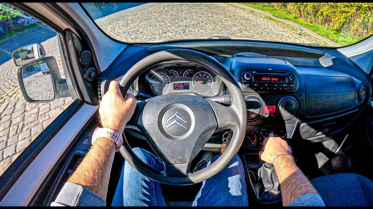 2010 Citroen Nemo | 1.4 HDI 70 hp | POV Test Drive