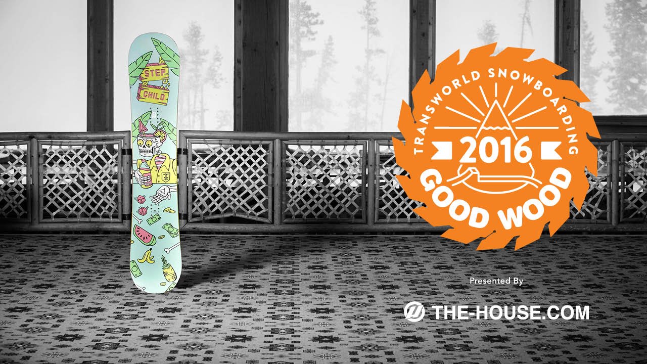 Best Men's Park Snowboards : Stepchild Mai-Tai : 2015-2016 Good Wood Board Test