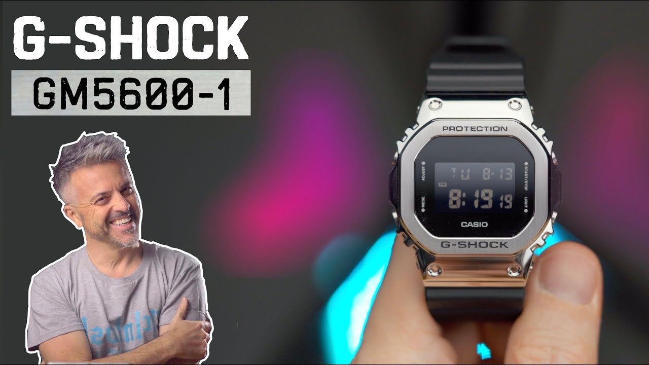 G-SHOCK gm5600-1: Durability and Style!