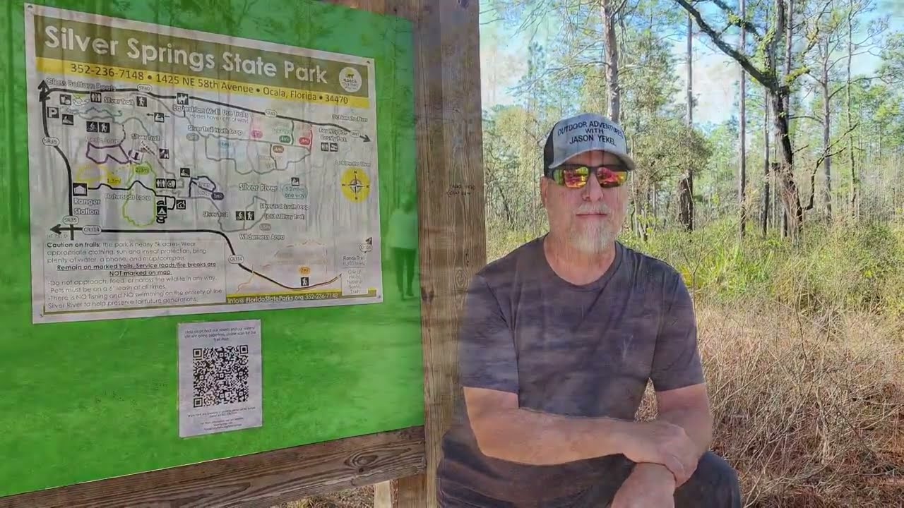 HIKING IN SILVER SPRINGS.