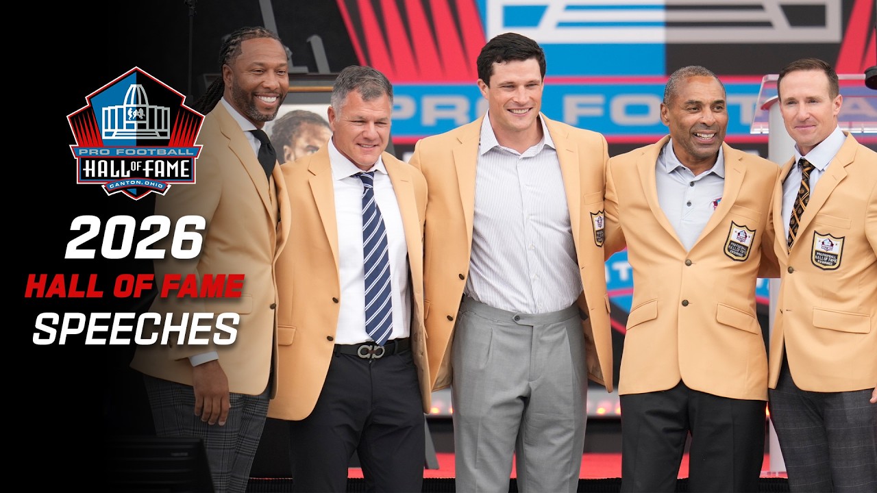 ALL 2026 Pro Football Hall of Fame Speeches
