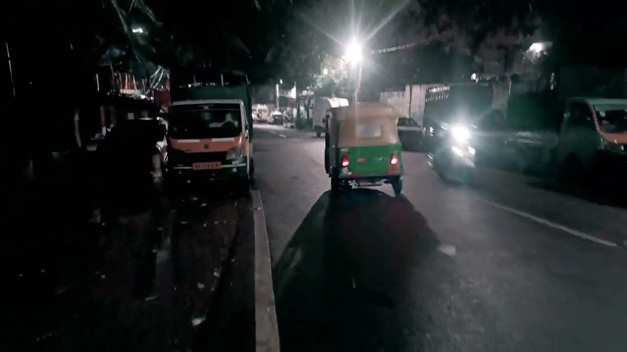 Night Walk at A Chamarajapete Road Bengaluru 😍