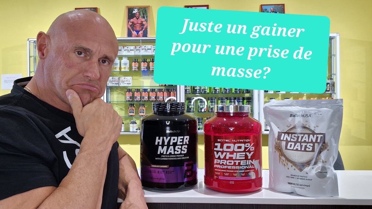 Quels suppléments prendre lors d'une prise de masse?