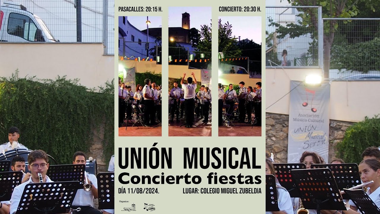 CONCIERTO DE FIESTAS DE LA UNIÓN MUSICAL DE SERÓN