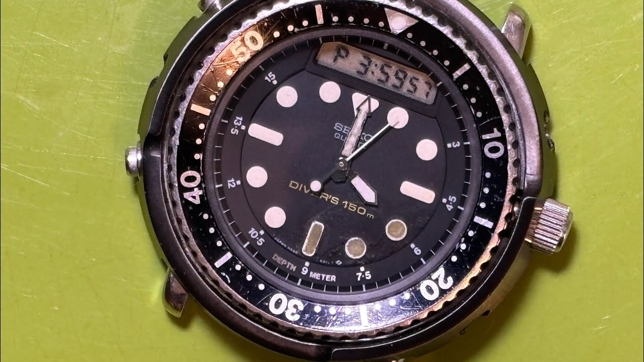 For JS: Seiko H558-5009 6/84 'Arnie' restoration, August 21, 2025