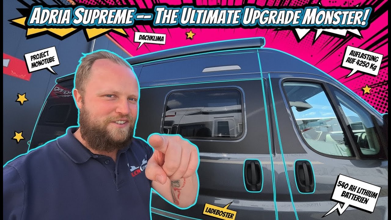 Adria Supreme 640 SLB + MEGA Autarkpaket + WCS Combi + Klima + Victron Ladebooster + 18