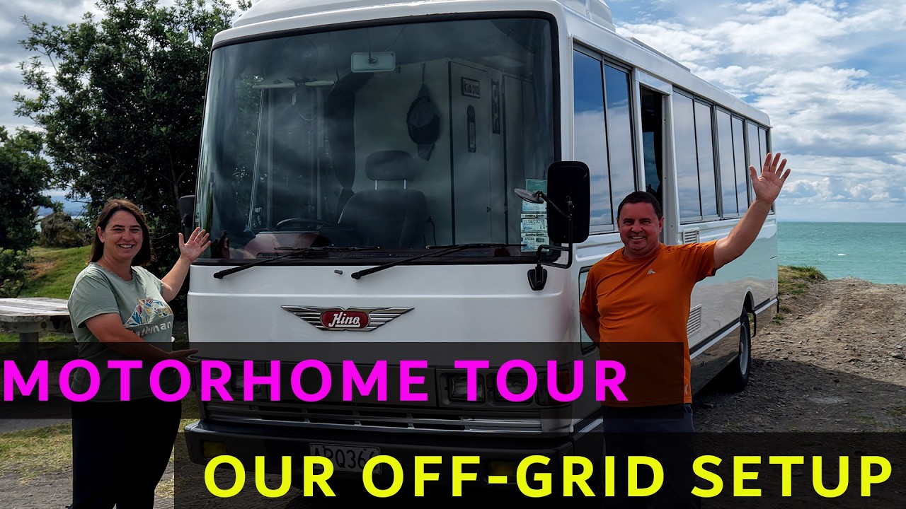 Motorhome Tour | Our Off-Grid Home on Wheels in New Zealand!