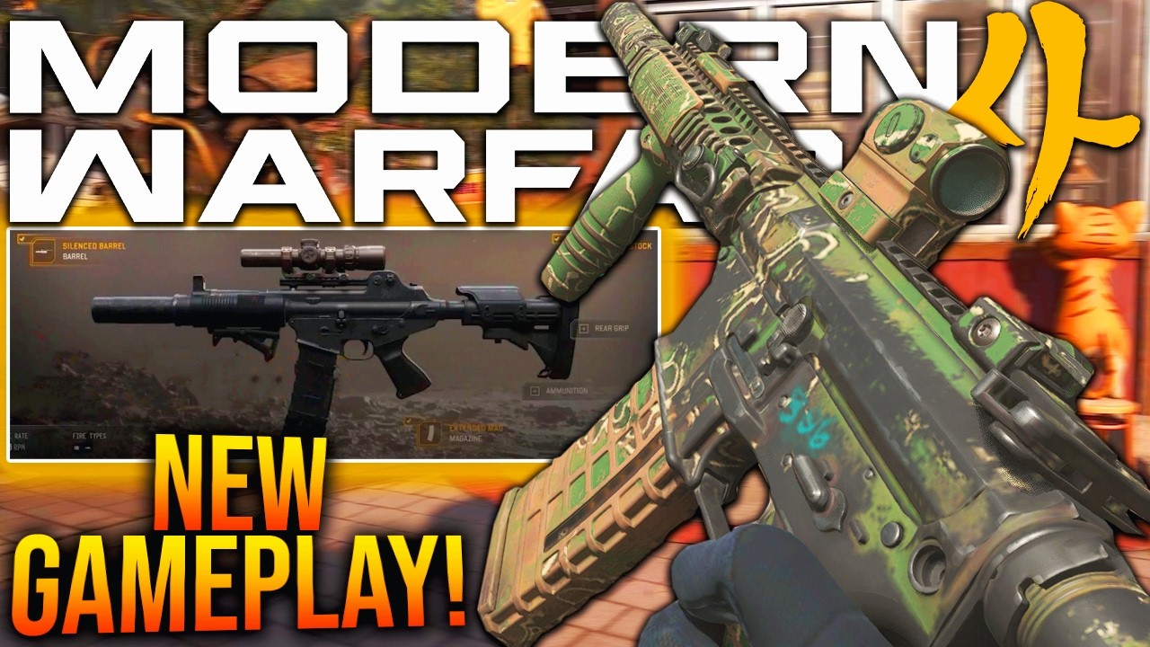 MODERN WARFARE 4 New MULTIPLAYER GAMEPLAY... (Gunsmith, New Weapons, & More)
