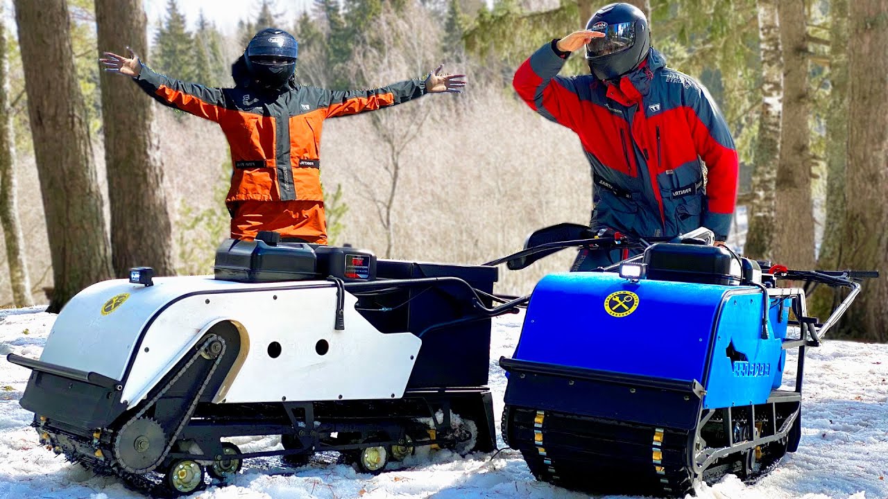 Newest motorsleds Baltmotors Snowdog and Barboss 2022! Cheapest sleds snowmobiles!