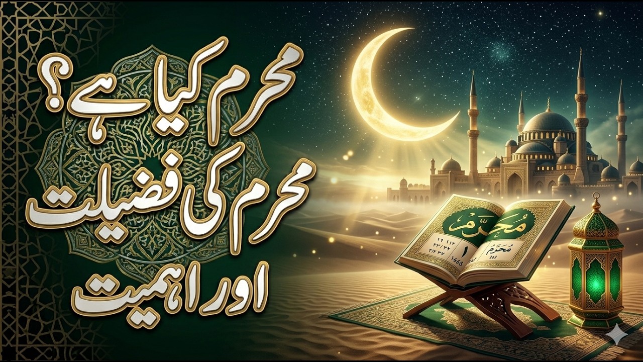 Muharram Kya Hai? | Muharram Ki Fazilat Aur Ahmiyat |10 Muharram Ka Tareekhi Pasmanzar Islamic Story