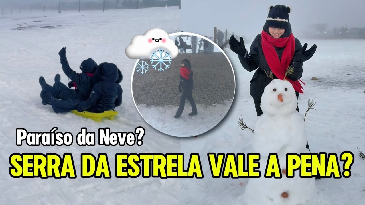 NEVE EM PORTUGAL ❄️ Fui a Serra da Estrela, valeu a pena? Quanto custou a viagem? O que usar?