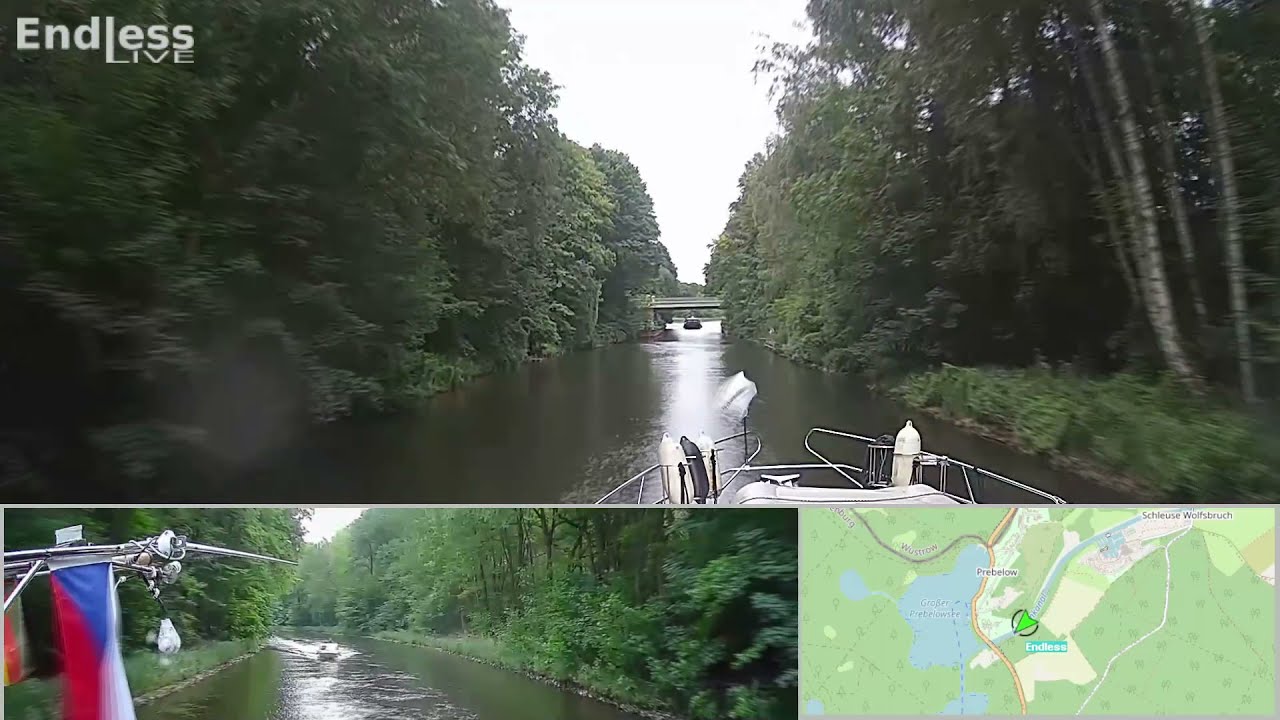 Z Müritz-Havel Wasserstrasse do Rheinsberg