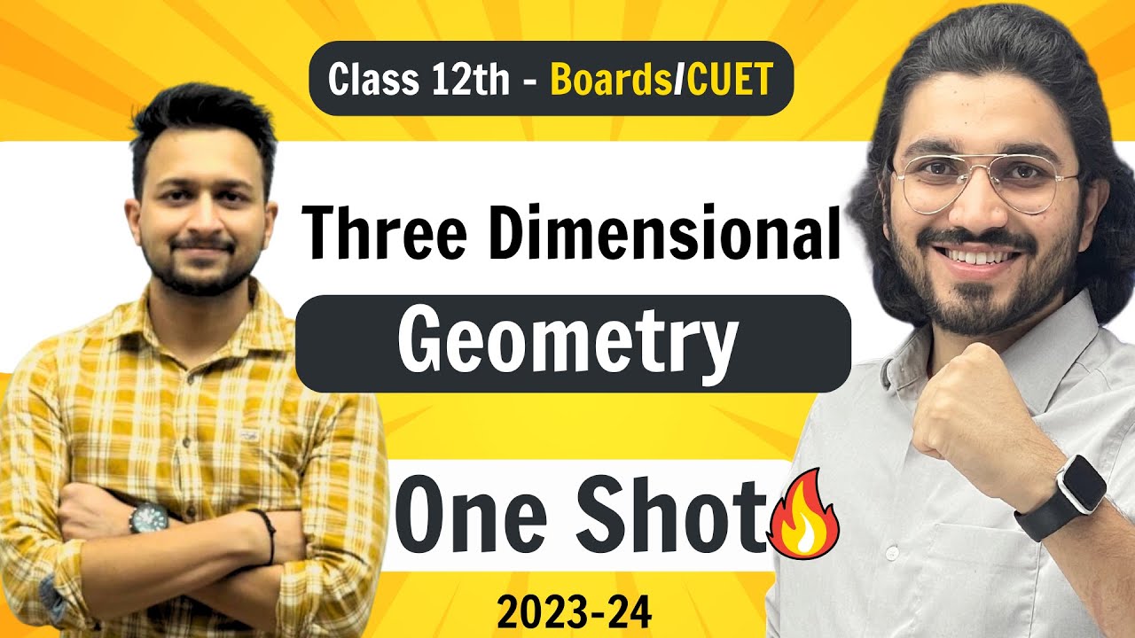 Three Dimensional Geometry - Class 12 Maths | NCERT for Boards & CUET