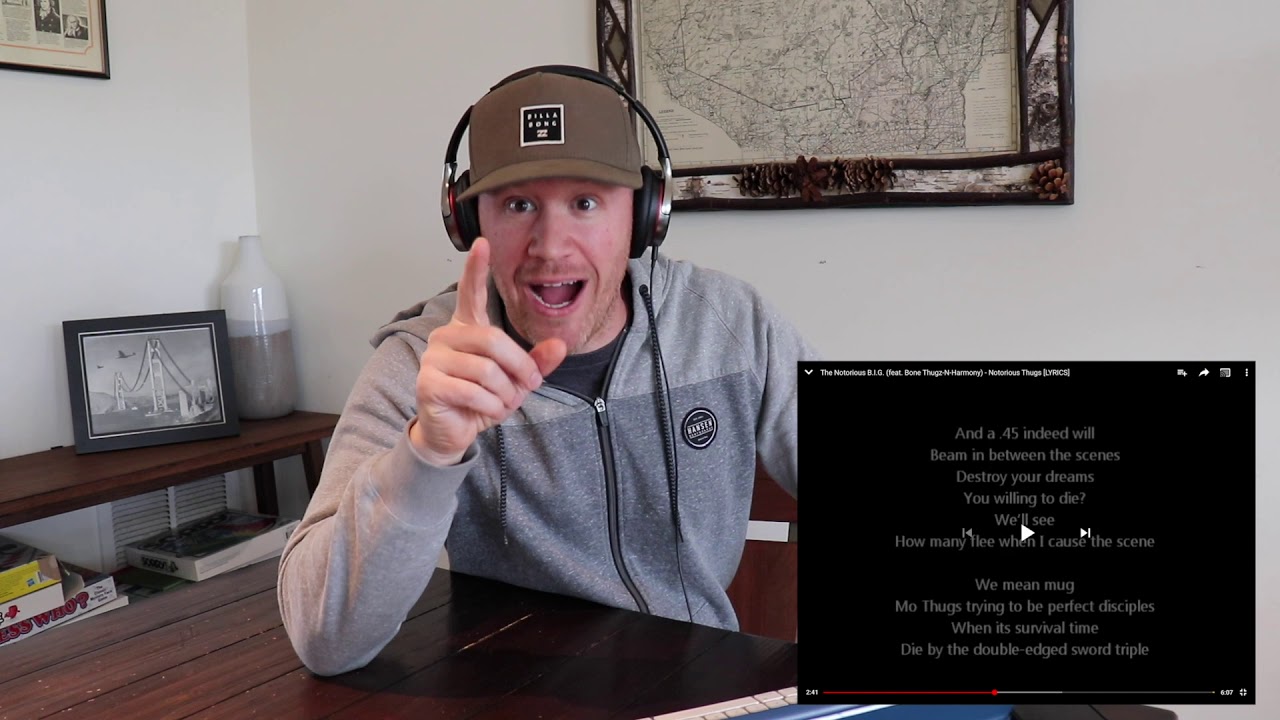 DAD REACTS to THE NOTORIOUS B.I.G & BONE THUGS & HARMONY - NOTORIOUS THUGS (official Dad Jams Score)