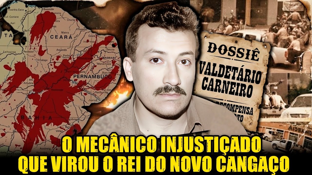 VALDETÁRIO CARNEIRO, O HOMEM QUE PASSOU DE MECÂNICO A MAIOR ASSALTANTE DO NORDESTE